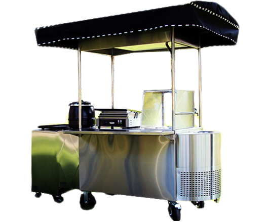 carrito de comida y hamburguesas y limitos para fiesta, aniversario cumpleaños, matrimonios y eventos